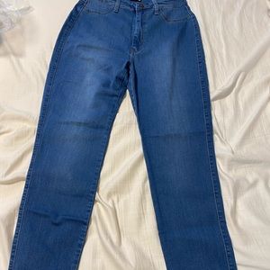 Fashion Nova High Waist Skinny Jeans-Blue Wash- 15
